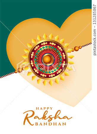 decorative raksha bandhan greeting post with rakhi decorative raksha bandhan greeting post with rakhi 131285867