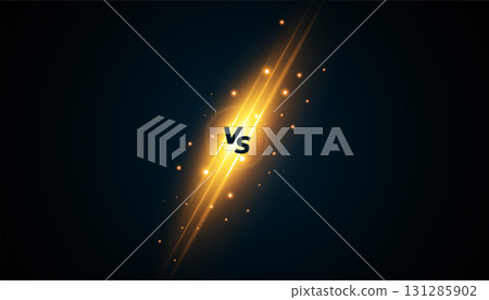 duel product comparison versus vs banner with light effect duel product comparison versus vs banner with light effect 131285902