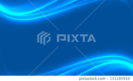 dynamic and stylish glowing wavy trail light background with empty space dynamic and stylish glowing wavy trail light background with empty space 131285910