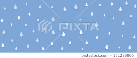 falling white raindrop shower backdrop design 131286006