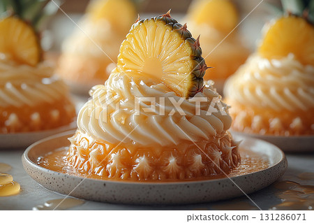 cake, pineapple, food 131286071