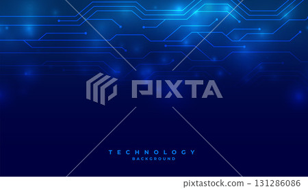 futuristic web network technical circuit line wallpaper design 131286086