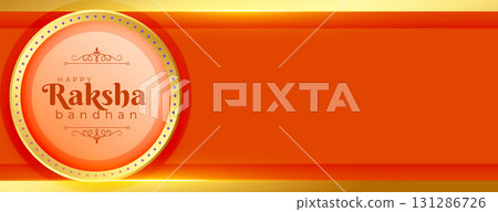 hindu cultural raksha bandhan banner for brother sister bond 131286726