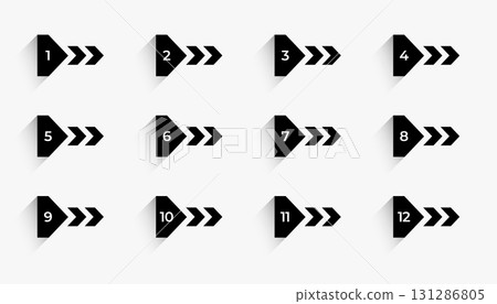 isolated bullet points symbol for business presentation isolated bullet points symbol for business presentation 131286805