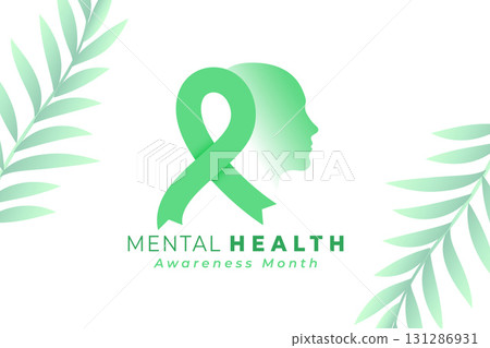 mental health treatment concept background with leaves mental health treatment concept background with leaves 131286931
