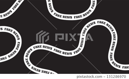 misleading fake news label template design 131286970