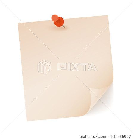 modern and curled notepad sheet template for professional task modern and curled notepad sheet template for professional task 131286997