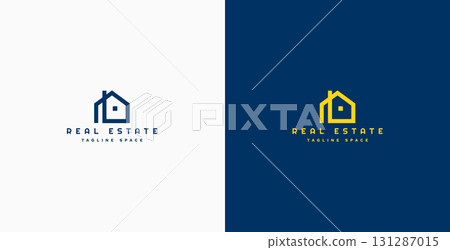 modern logo design for real estate house agent modern logo design for real estate house agent 131287015