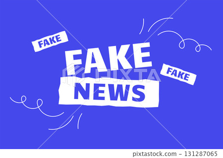 modern style fake news propaganda background 131287065