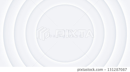 modern white gradient abstract banner in neumorphism style 131287087