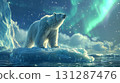 animal, polar bear, snow 131287476