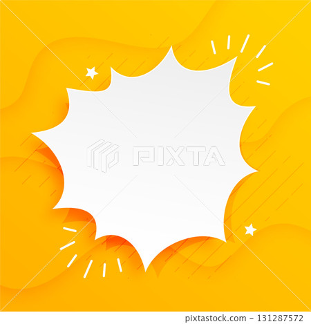 pop art surprise expression frame background with text space 131287572