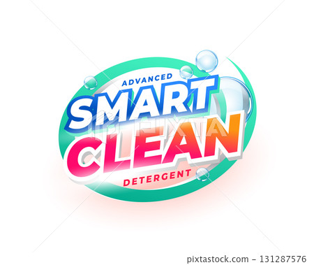 powder or liquid detergent label for brand advertisement powder or liquid detergent label for brand advertisement 131287576