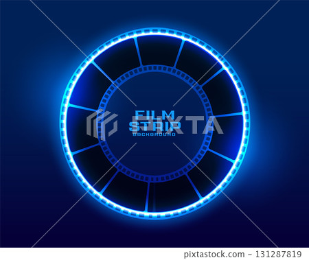 shiny film strip roll background for cinema festival shiny film strip roll background for cinema festival 131287819