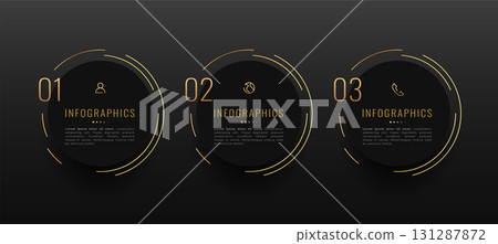 step by step guide to success premium infographic banner 131287872