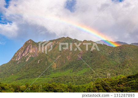 彩虹世界自然遺產屋久島莫秋武山(秋季) 彩虹世界自然遺產屋久島莫秋武山(秋季) 131287893