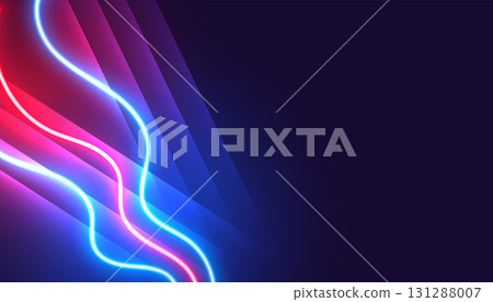 trendy glowing digital lines abstract background with neon effect 131288007