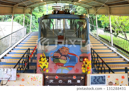 Cable car (Beppu Rakutenchi, Beppu City) 131288431