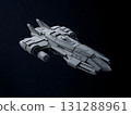 Grey Spaceship Model in Deep Space Environment 131288961