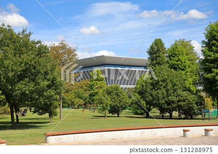 Tokyo Aquatics Centre (Koto-ku, Tokyo) exterior 131288975