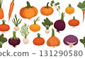 Illustration of vegetables 131290580