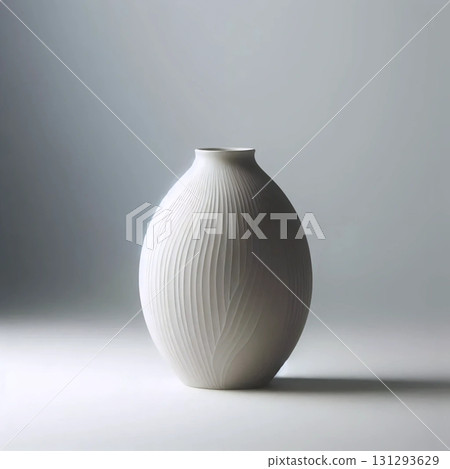 A minimalist ceramic vase, Ai generated image 131293629