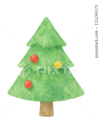 Simple Christmas tree illustration | Winter, Holiday, Transparent PNG 131294172
