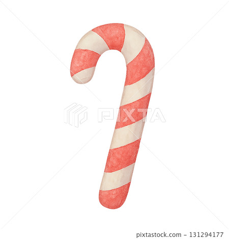 聖誕節拐杖糖插圖素材 | 冬季，糖果，透明PNG 131294177