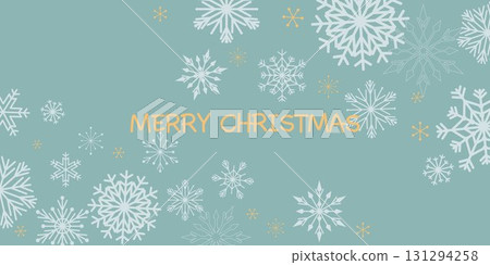 Snowflake pattern Christmas background illustration Snowflake pattern Christmas background illustration 131294258