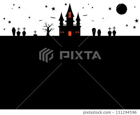 Autumn Halloween Event Frame Background 2 Stars and Moon 131294596