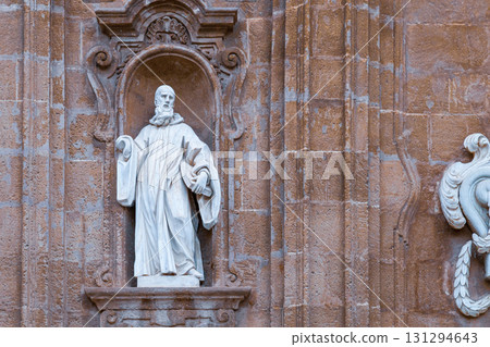 Historic Stone Saint Statue Historic Stone Saint Statue 131294643