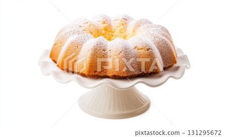 Elegant isolated bundt cake for printables, ideal for baking lovers and vintage aesthetics. Elegant isolated bundt cake for printables, ideal for baking lovers and vintage aesthetics. 131295672