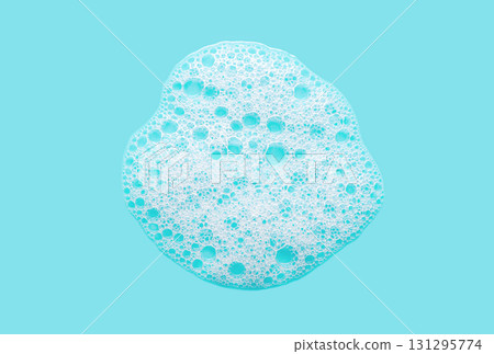 Detergent foam or soap or shaving gel. 131295774