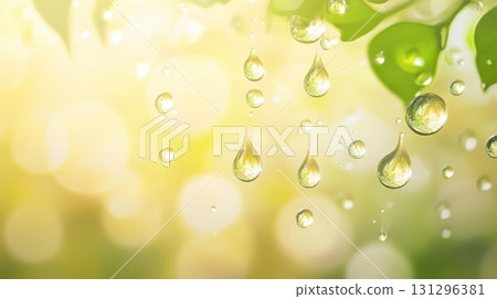 Organic oil in use for dewy, glowing skin - perfect for wellness and clean beauty visuals. Organic oil in use for dewy, glowing skin - perfect for wellness and clean beauty visuals. 131296381