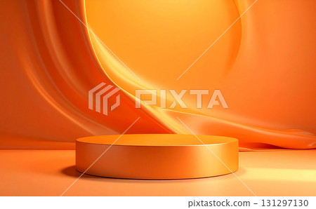 簡單的橙色背景 131297130