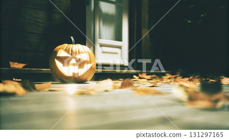 haunted house, full moon, trick or treat 131297165