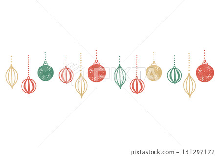 Colorful ornament hand drawn vector illustration 131297172