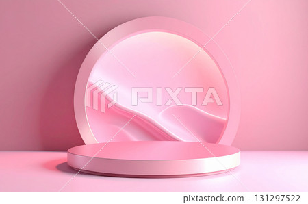 Simple pink background 131297522