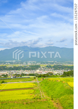 View of Ina Valley [Minowa Town, Kamiina District] 131297537