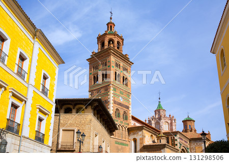 Aragon Teruel Cathedral and Ayuntamiento Town Hall Spain 131298506