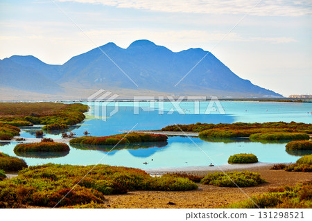 Las Salinas in Cabo de Gata Almeria Las Salinas in Cabo de Gata Almeria 131298521