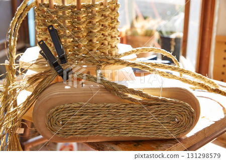 Esparto halfah grass used for crafts basketry Esparto halfah grass used for crafts basketry 131298579