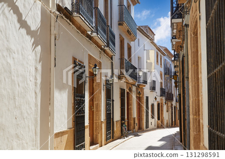 Javea also Xabia old town white facades Javea also Xabia old town white facades 131298591