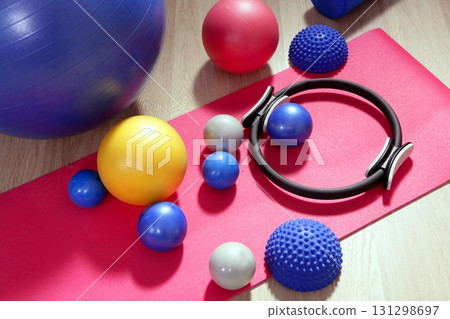 balls pilates toning stability ring roller yoga mat balls pilates toning stability ring roller yoga mat 131298697