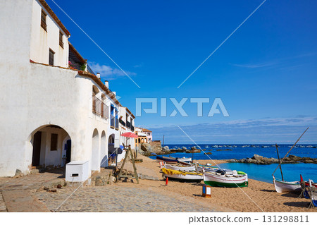 Calella de Parafrugell in Costa Brava of Girona 131298811