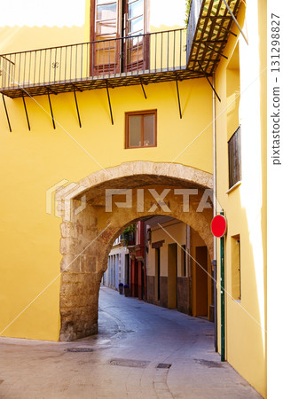 Valencia Portal de Valldigna arch barrio del Carmen 131298827