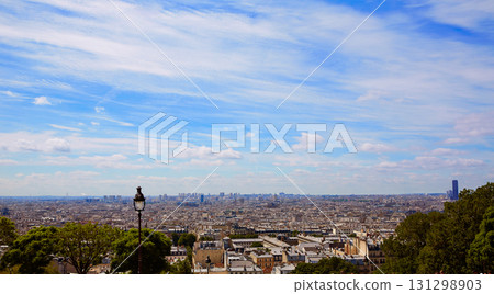 Paris skyline aerial from Montmartre Paris skyline aerial from Montmartre 131298903