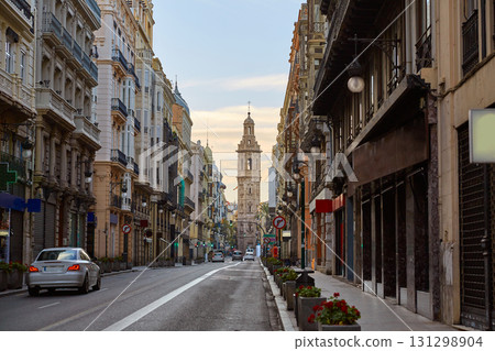 Calle de la Paz street of Valencia 131298904