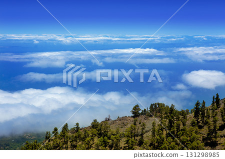 La Palma Caldera de Taburiente sea of clouds La Palma Caldera de Taburiente sea of clouds 131298985