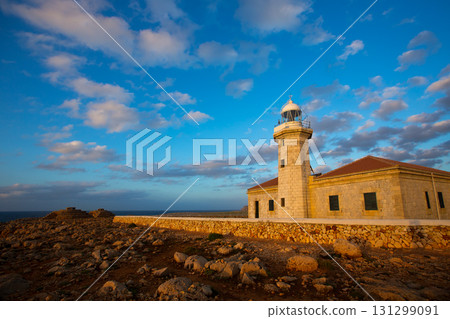 Menorca Punta Nati Faro lighthouse Balearic Islands 131299091